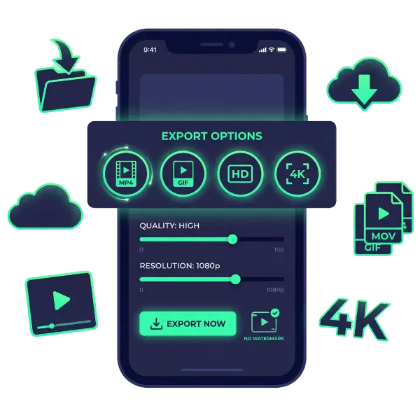 Export in Multiple Formats