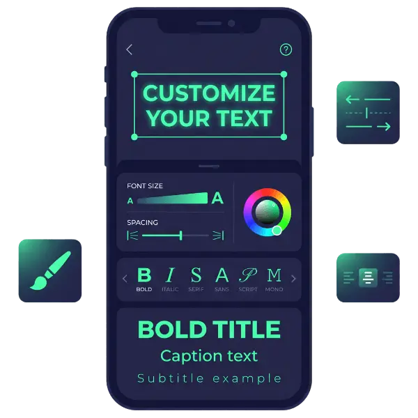 Fonts Customization