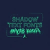 Shadow Text Fonts